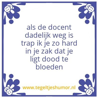 Tegeltje: andrea