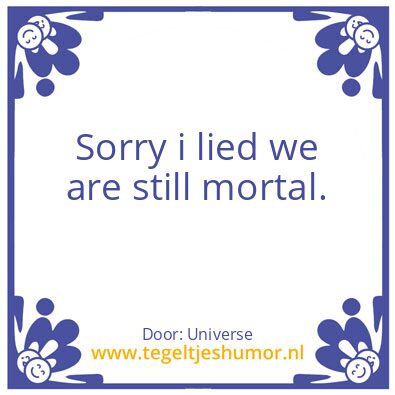 Tegeltje: we are the builders