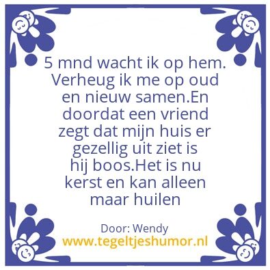 Tegeltje: Waarom?