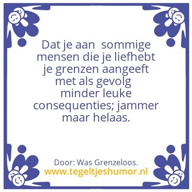 Tegeltje: Herkenbaar?