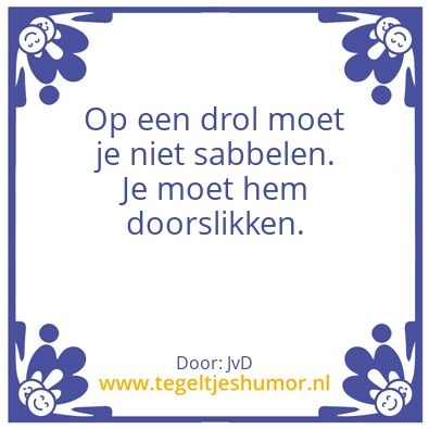 Tegeltje: Pijn