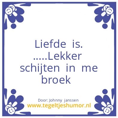 Tegeltje: Johnny