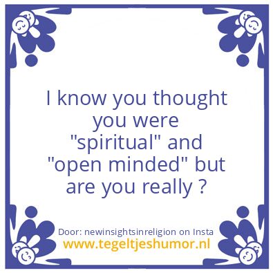 Tegeltje: spiritual growth