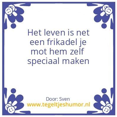 Tegeltje: Speciaal