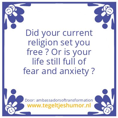 Tegeltje: IN YOUR LIFE