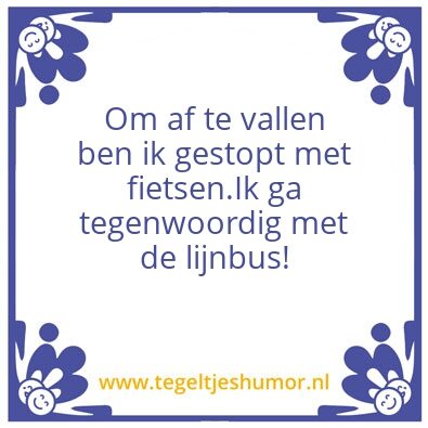 Tegeltje: Geen
