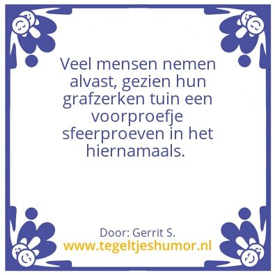 Tegeltje: Ik ben Gerrit.
