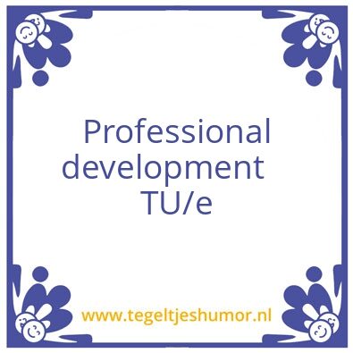 Tegeltje: TU/e