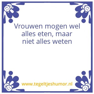 Tegeltje: Wijsheid