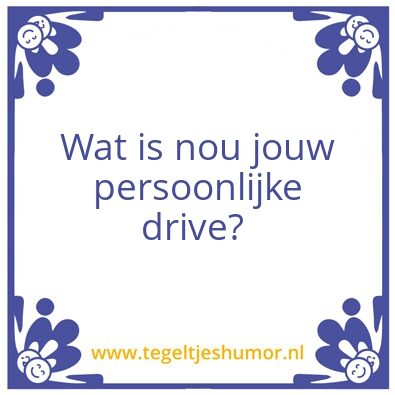 Tegeltje: Diepzinnig