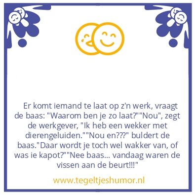 Tegeltje: Dierengeluiden