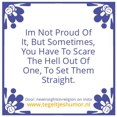 Tegeltje: God will reveal Himself