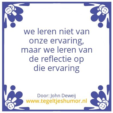 Tegeltje: supervisie
