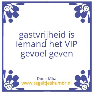 Tegeltje: GastVrijheid
