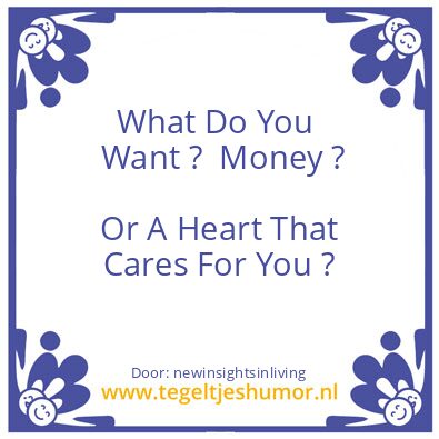 Tegeltje: Your words are powerful