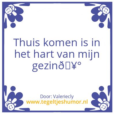 Tegeltje: Ware liefde