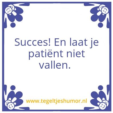 Tegeltje: vallen