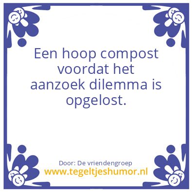 Tegeltje: Hy