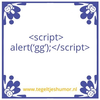 Tegeltje: Hh