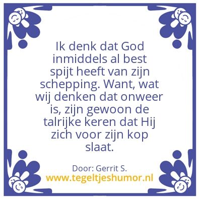 Tegeltje: Ik ben Gerrit.