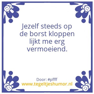 Tegeltje: .
