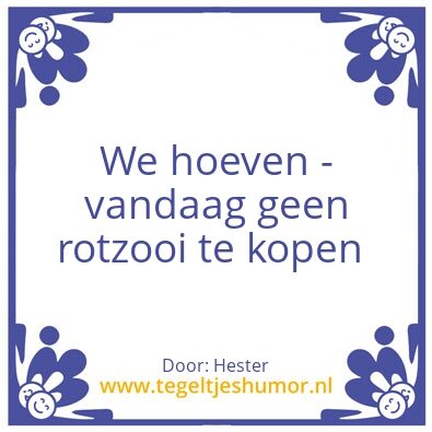Tegeltje: Nachtkast