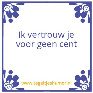 Tegeltje: STAAL 1