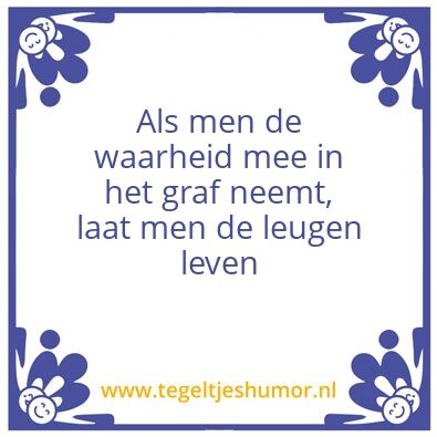 Tegeltje: Tegeltje