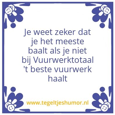 Tegeltje: Vwt