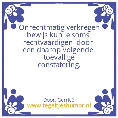 Tegeltje: Ik ben Gerrit