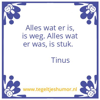 Tegeltje: kantoorhumor