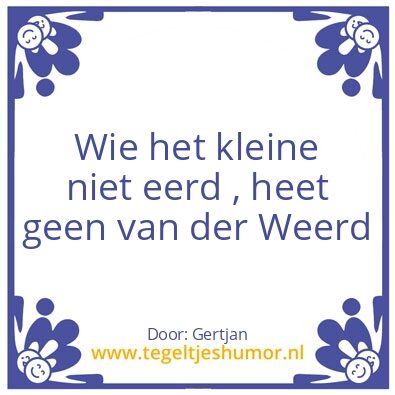 Tegeltje: Tegeltjes wijsheid