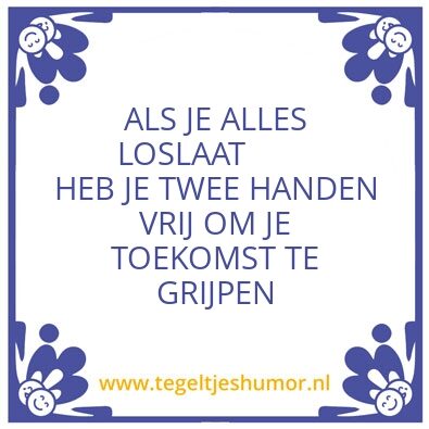 Tegeltje: WERK