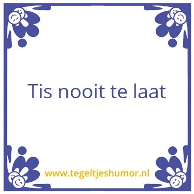 Tegeltje: Eva “kleine kring” Singh