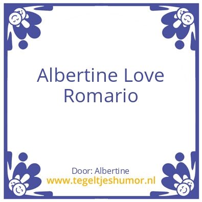 Tegeltje: Liefde