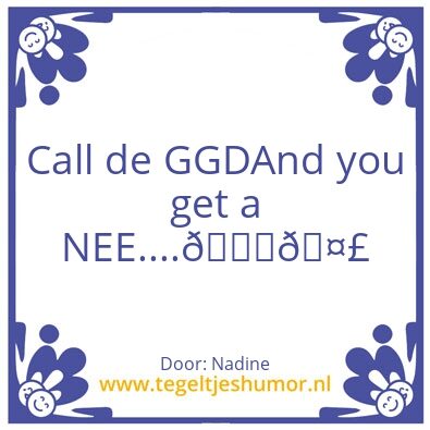 Tegeltje: Gezond Contact