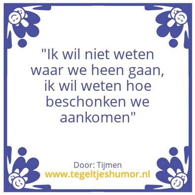 Tegeltje: Tijmen