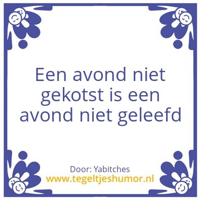 Tegeltje: Saron