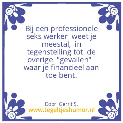 Tegeltje: Ik ben Gerrit.