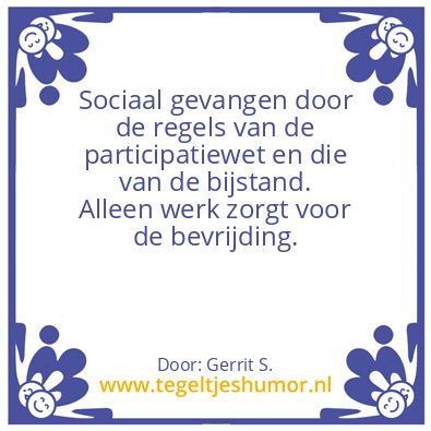 Tegeltje: Ik ben Gerrit.
