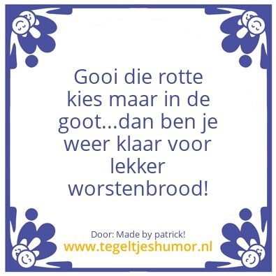 Tegeltje: Verstandskies