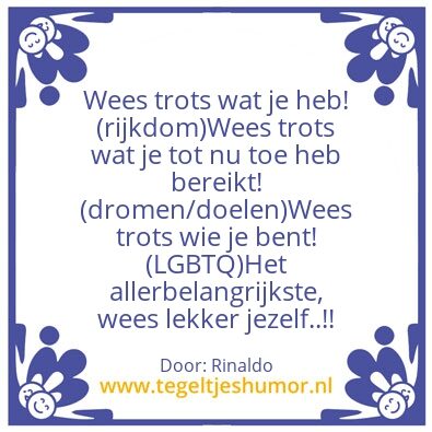 Tegeltje: Rinaldo
