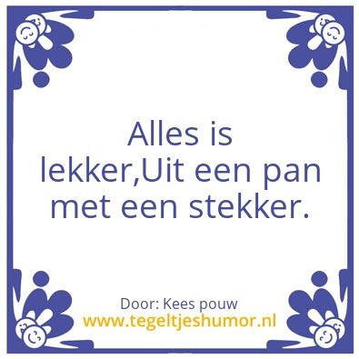Tegeltje: Frituurpan