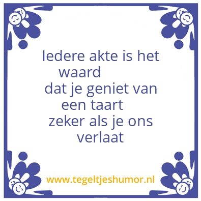 Tegeltje: jan