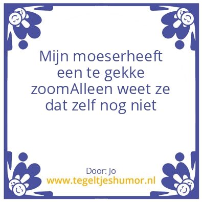 Tegeltje: Mama