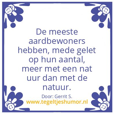 Tegeltje: Ik ben Gerrit.