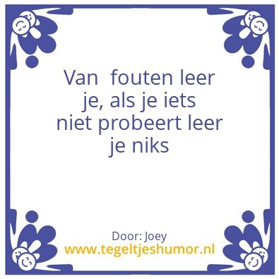 Tegeltje: Iris meijer