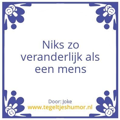 Tegeltje: Made bij joke