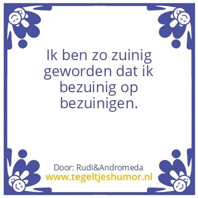 Tegeltje: bezuinigen