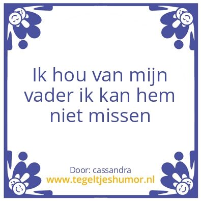 Tegeltje: papatje
